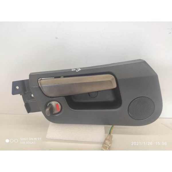 Maçaneta Interna Ssangyong Kyron Dianteira Direita 2009/2012 Preto Dianteira