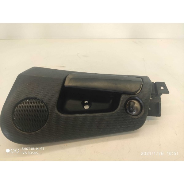 Maçaneta Interna Ssangyong Kyron Diantira Esquerda 2009/2012 Preto Dianteira