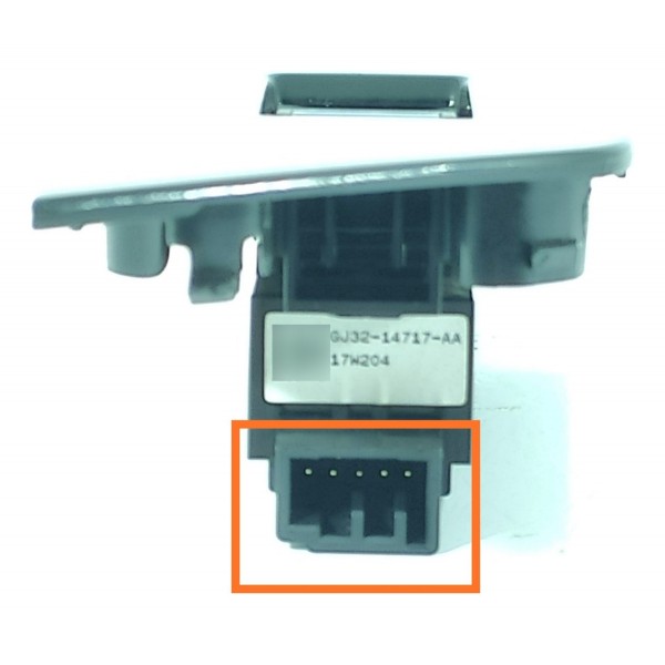 Comando Vidro Evoque Tras Esq 2011/2018 Det Gj3214717aa