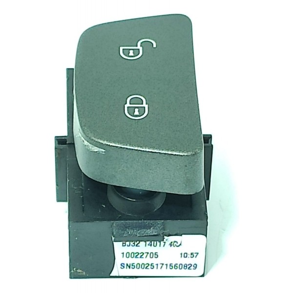 Botão Trava Porta Evoque Esquerdo 2011/2019 Bj3214017ac