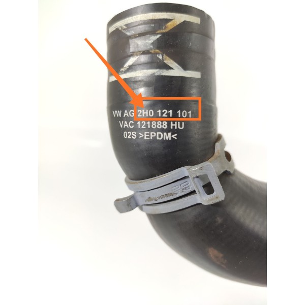 Mangueira Radiador Amarok 2.0 Superior 2011/2020 2h0121101