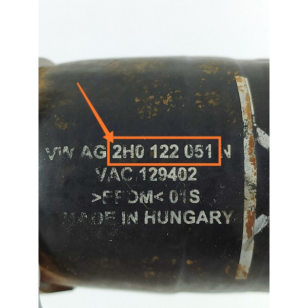 Mangueira Radiador Amarok 2.0 Inferior 2011/2020 2h0122051n