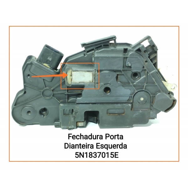 Fechadura Porta Amarok Dianteira Esquer 2010/2023 5n1837015e