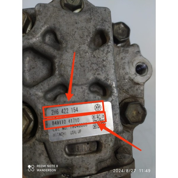 Bomba Direcao Hidraulica Amarok V6 2017/2023 2h6422154