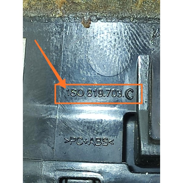 Difusor Ar Painel Amarok 2010/2016 1s0819703c