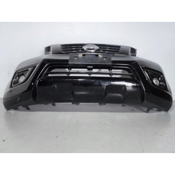 Parachoque Dianteiro Frontier 2017/2022 Completo Origin Det Preto