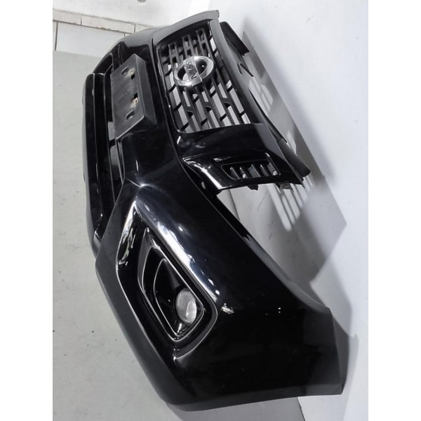 Parachoque Dianteiro Frontier 2017/2022 Completo Origin Det Preto