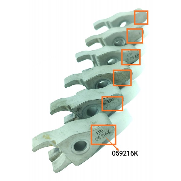 Jogo Trava Bico Injetor Amarok 3.0 2017/2023 059216k