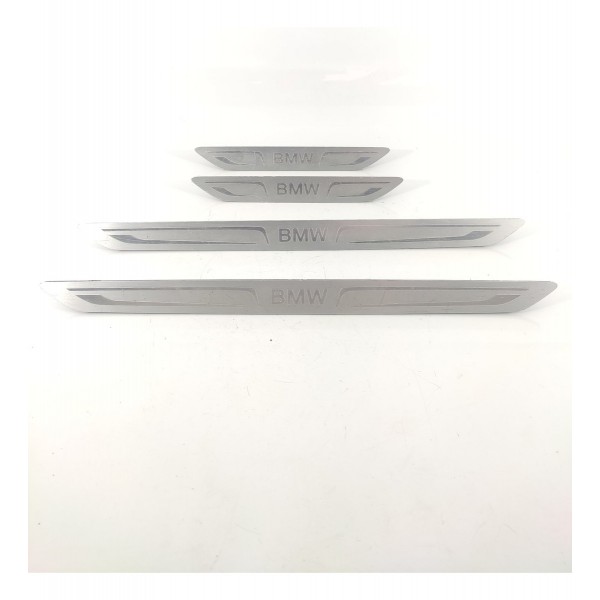 Kit Soleira Porta Bmw X5 X6 2014 2015 2016 2019 51437370423 Preto