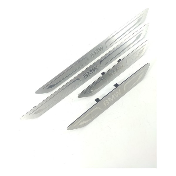 Kit Soleira Porta Bmw X5 X6 2014 2015 2016 2019 51437370423 Preto