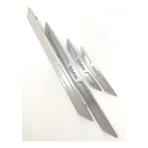 Kit Soleira Porta Bmw X5 X6 2014 2015 2016 2019 51437370423 Preto