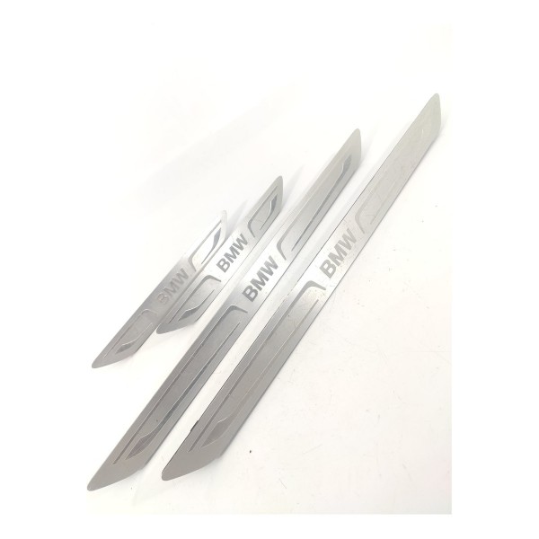 Kit Soleira Porta Bmw X5 X6 2014 2015 2016 2019 51437370423 Preto