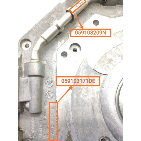 Tampa Motor Amarok 3.0 V6 Traseira 2017/2023  059103171de