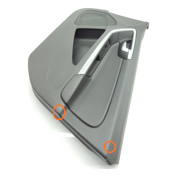 Forro Porta Vovo V60 S60 Dianteiro Dir 2014/2019 31366169 Preto