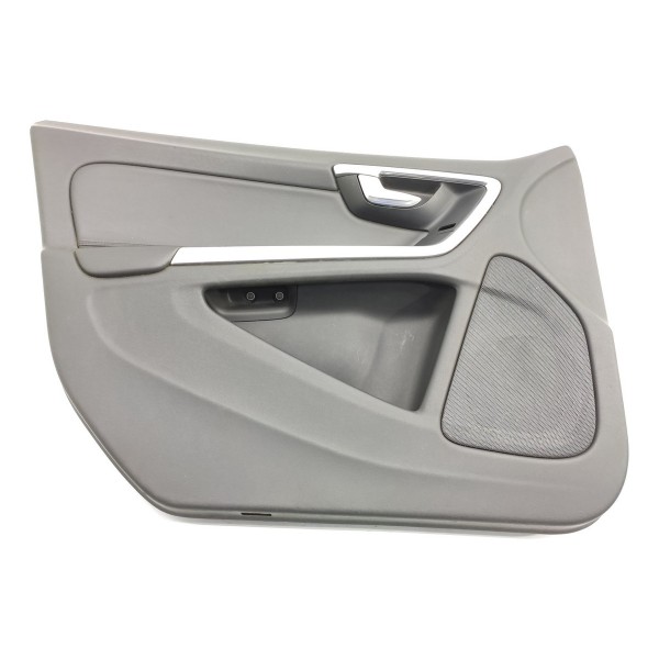 Forro Porta Volvo S60 V60 Dianterio Esq 2012/2019 31366168 Preto