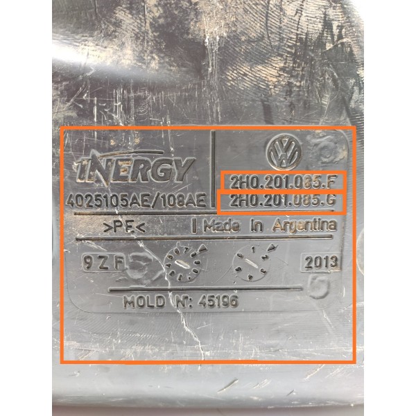 Tanque Combustível Amarok 2.0 3.0 2011/2023 2h0201085f