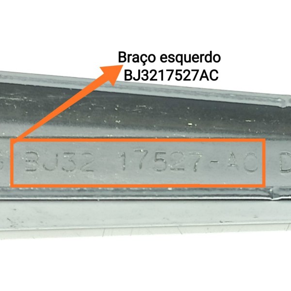 Braco Limpador Parabrisa Evoque Esq 2011/2020 Bj3217527ac Esquerdo