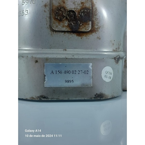 Ponteira Escape Mercedes Gla 200 Dir 2014 2020 A1564900227 Prateado