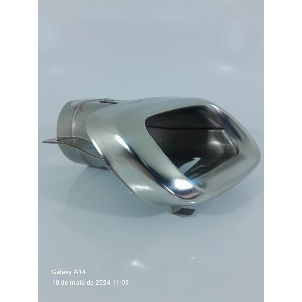 Ponteira Escape Mercedes Gla 200 Dir 2014 2020 A1564900227 Prateado