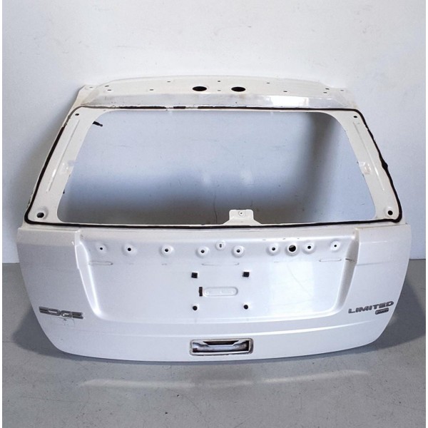 Tampa Traseira Ford Edge 2009/2014 Lisa Branco