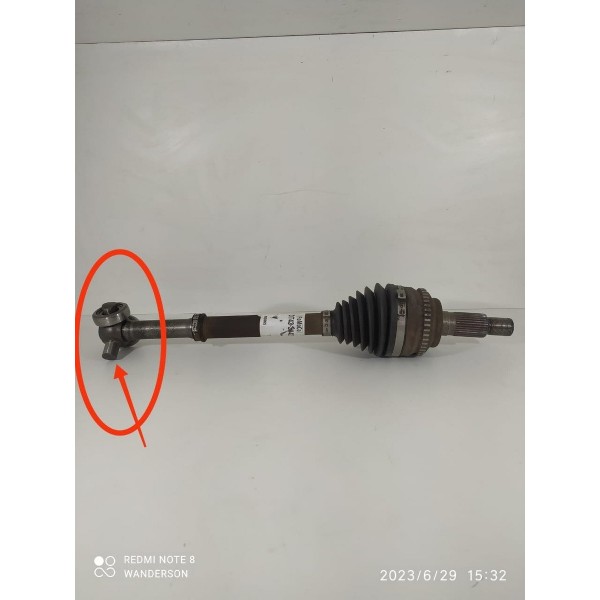 Semi Eixo Edge Dianteira Esquerda 2009/2014 Dete 7t433a427ae