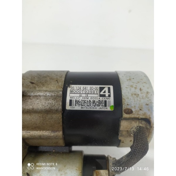Motor Partida Arranque Peugeot 2008 208 Cactus 1.6 981246418