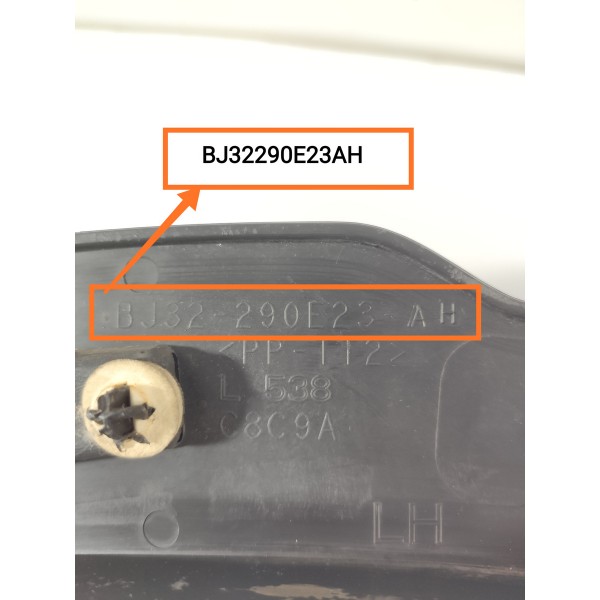 Friso Lateral Evoque Traseira Esquerd 2012/2018 Bj32290e23ah Cinza