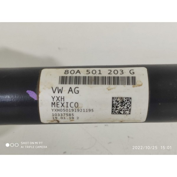 Semi Eixo Audi Q5 Traseiro Dir/esq  2018/2023 80a501203g