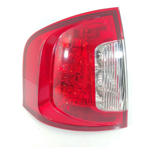 Lanterna Edge Traseira Esquerda 2011/2014 Det Bt4313b505ae Vermelho