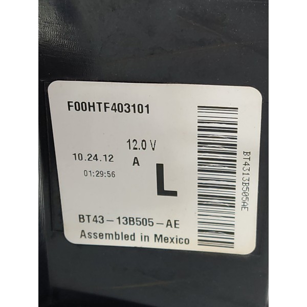 Lanterna Edge Traseira Esquerda 2011/2014 Det Bt4313b505ae Vermelho