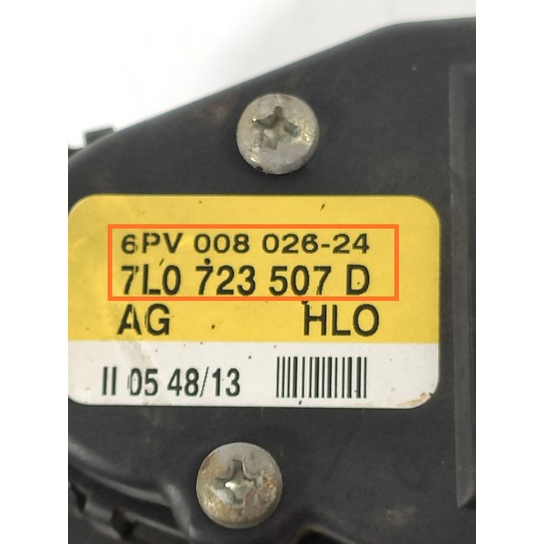 Pedal Acelerador Audi Q7 2010/2016 7l0723507