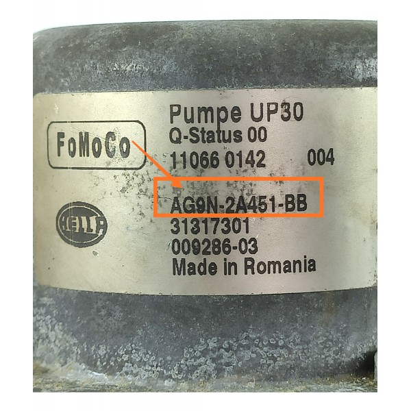 Bomba Vacuo Volvo Xc60 2010/2016 Ag9n2a451bb