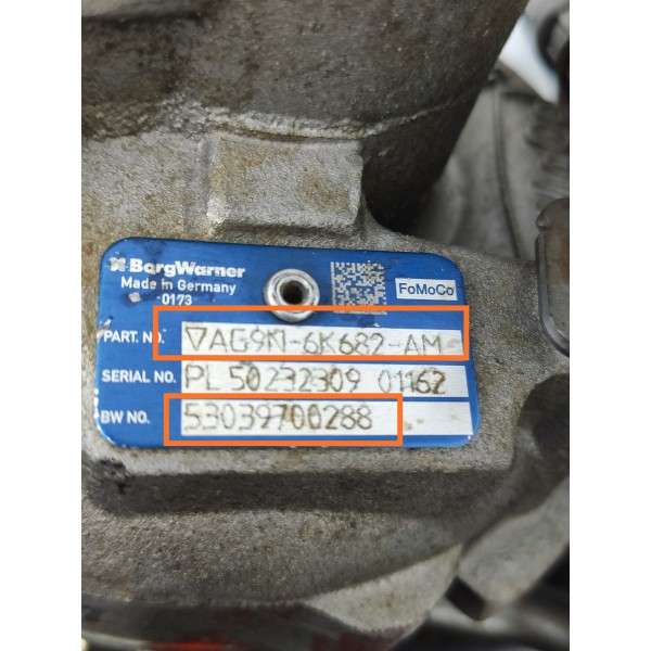 Turbina Volvo Xc60 S60 2010 2011 2012/2015 Ag9n6k682am