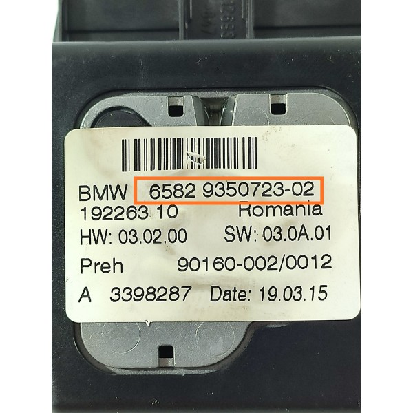Botão Controle Multimídia Bmw X5 2011/2018 6582935072302