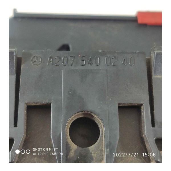 Modulo Fusivel Bateria Mercedes C180 C200 08/12 A2075400240