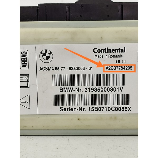 Modulo Conforto Bmw X5 X6 2011 2012/2018 A2c37764205