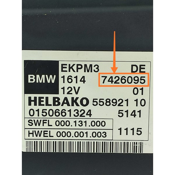Modulo Bomba Combustivel Bmw X3 X4 X5 2013 2014/2017 7426095