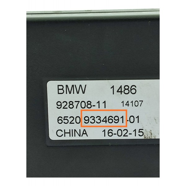 Modulo Amplificador Antena Bmw X5 X6 2013 2014/2018 9334691