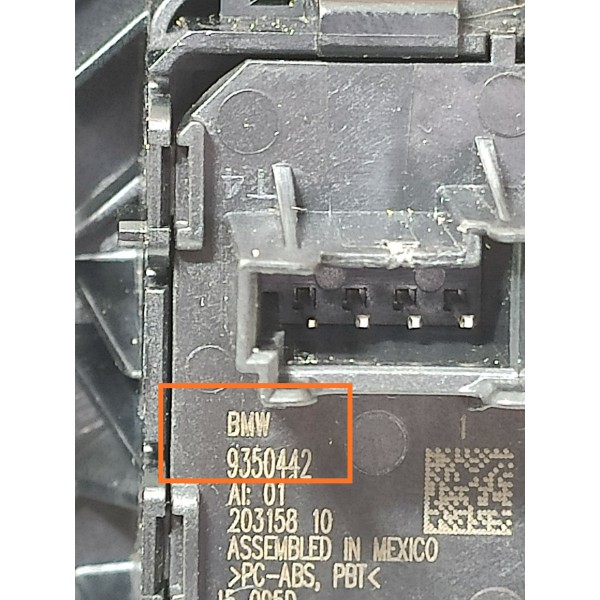 Botao Trava Porta Direito Bmw X5 X6 2013 2014/2018 9350442