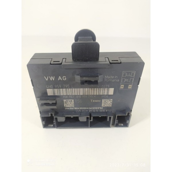 Módulo Porta Cayenne Panamera Tras Esq 2010/2019 4h0959795l