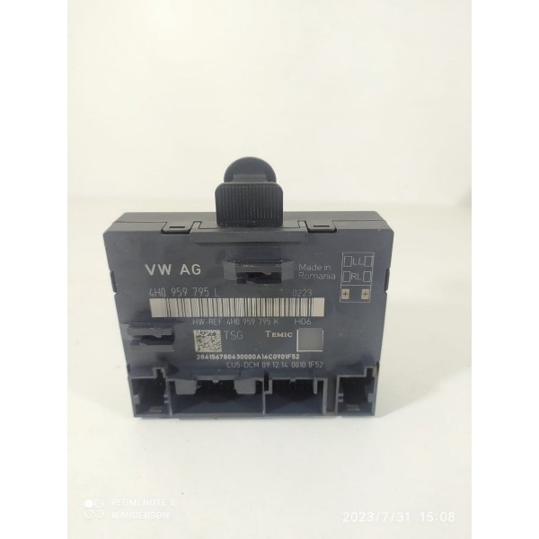 Módulo Porta Cayenne Panamera Tras Esq 2010/2019 4h0959795l