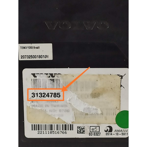 Modulo Gps Volvo Xc60 S60 T5 2011/2016 31324785