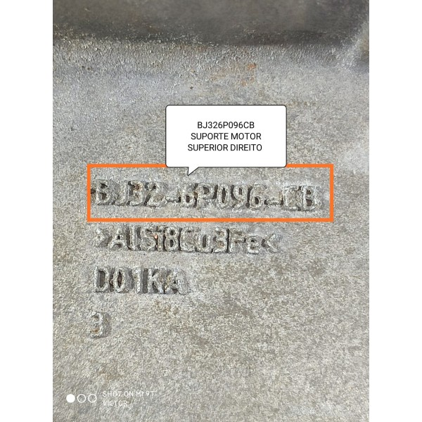 Suporte Coxim Motor Discovery Sport Evoque 11/19 Bj326p096