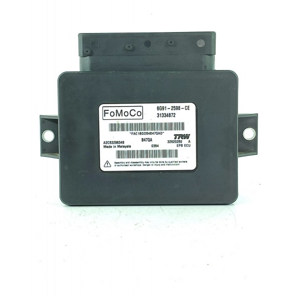 Modulo Freio Mao Volvo Xc60 S60 2011/2016 31337872