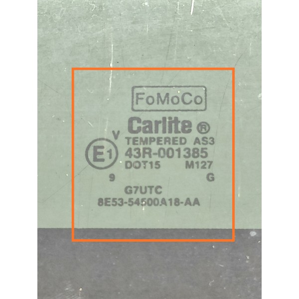 Vidro Teto Solar Ford Fusion 2006/2012 Det Original