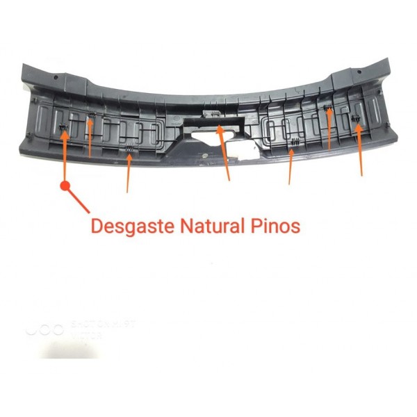 Soleira Porta Malas Discovery Sport 2011 2019 Fk72113a10 Preto