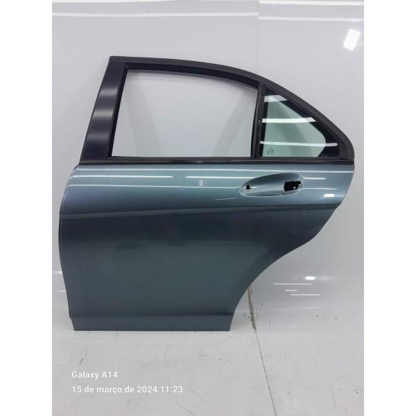 Porta Mercedes C180 C200 C300 Tras Esq 2008/2014 /36056 Traseira Esquerdo Cinza