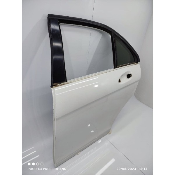 Porta Mercedes C200 C180 Traseira Esquerda 2008/2014 Traseira Esquerda Branco