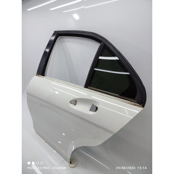 Porta Mercedes C200 C180 Traseira Esquerda 2008/2014 Traseira Esquerda Branco