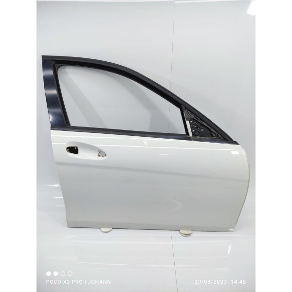 Porta Mercedes C180 C200 Dianteira Direita 2008/2014 Dianteira Direita Branco